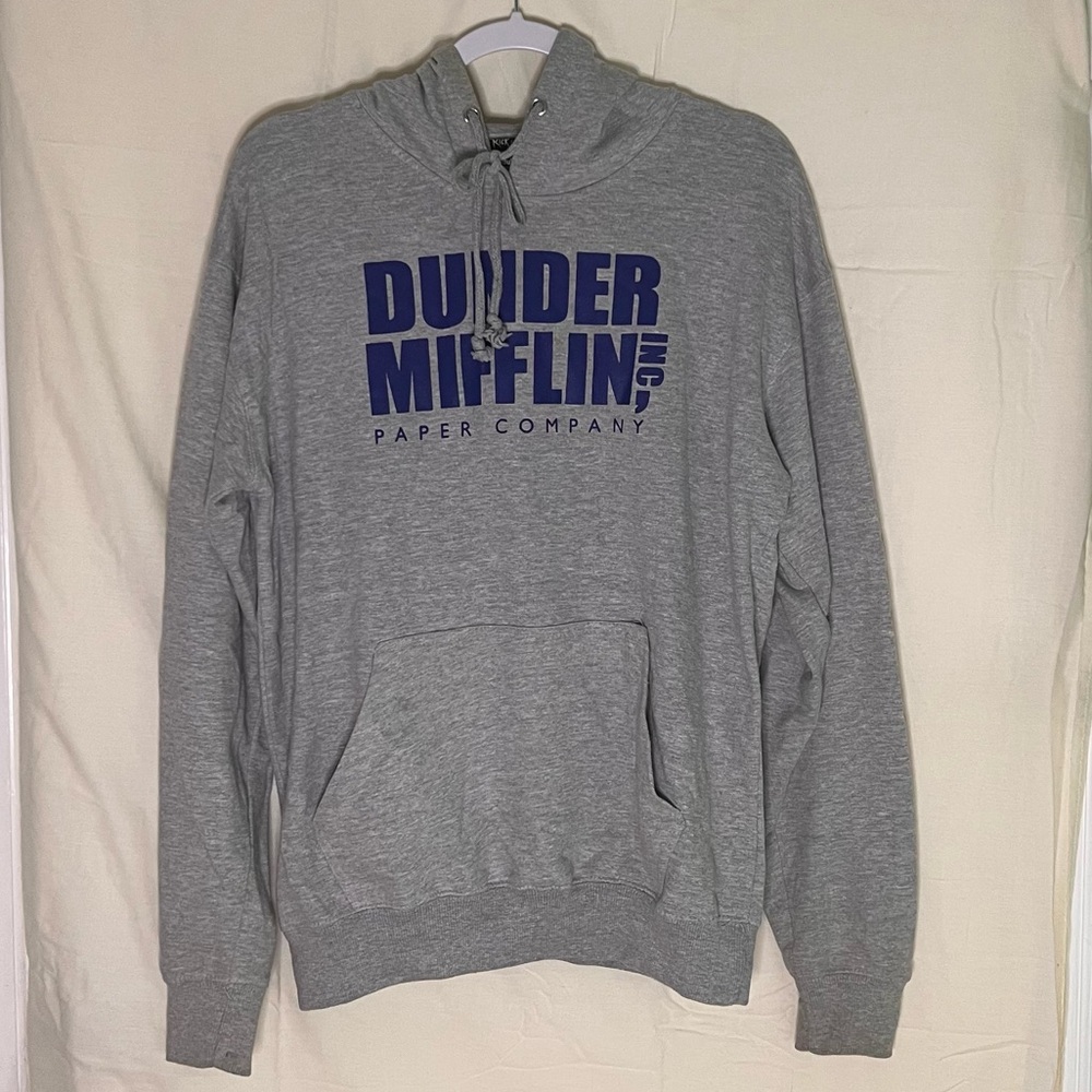 Dunder Mifflin Gray Hoodie